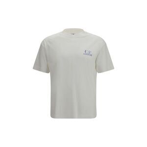 C.P. Company White Cotton Men's T-Shirt